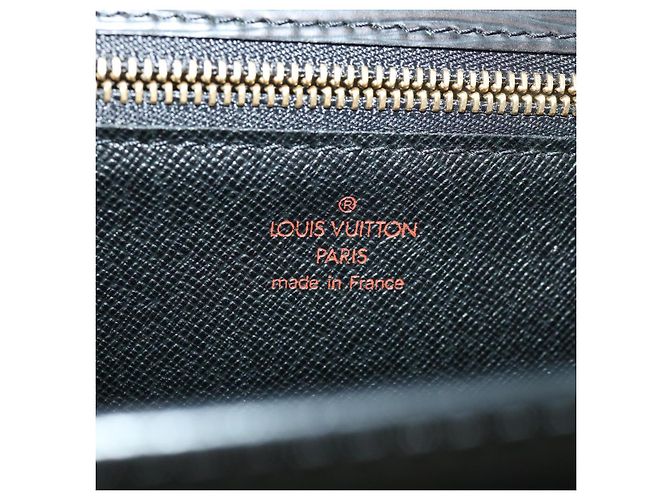 LOUIS VUITTON Borsa a mano Epi Monceau Nera M52122 LV Auth lt696 Nero - vista 19