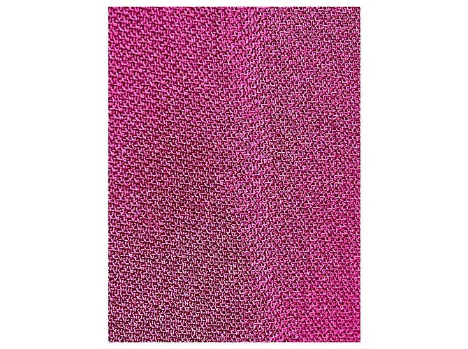Diane Von Furstenberg Pantalón de crepe DvF Jacques Cady magenta Rosa Púrpura Fucsia - vista 3