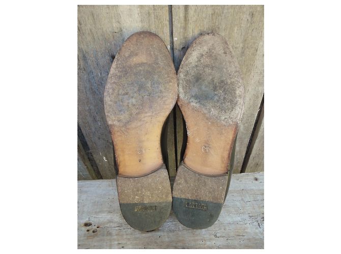 Derby Bally Martore in pelle marrone scuro 42,5 - vista 6