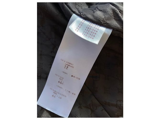 Louis Vuitton Lederjacke Braun - Ansicht 2
