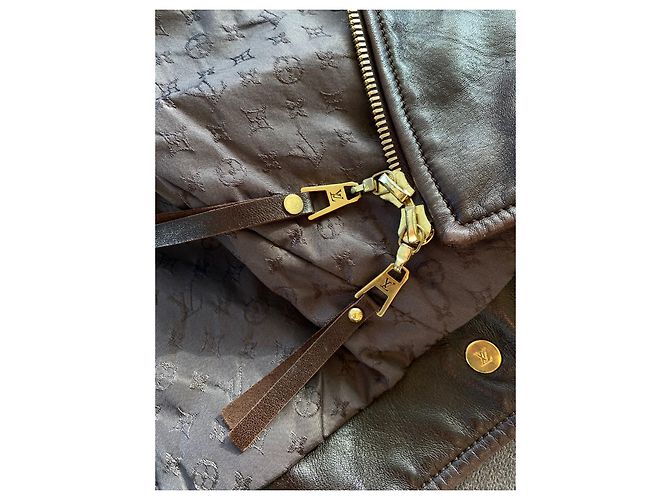 Louis Vuitton Lederjacke Braun - Ansicht 4