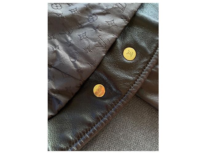Louis Vuitton Lederjacke Braun - Ansicht 6