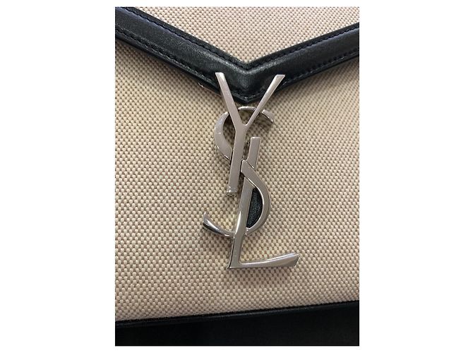 Saint Laurent Borsa Cassandra media con manico superiore - vista 9
