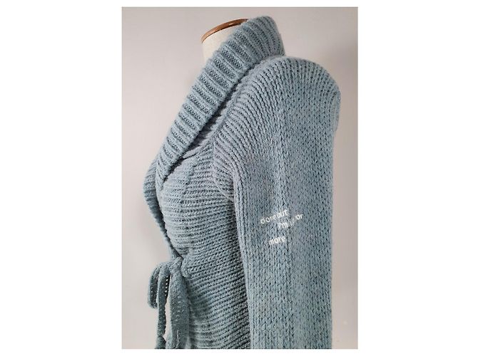 Odd Molly Strickjacke in Blau aus Wolle und Alpaka - Ansicht 3