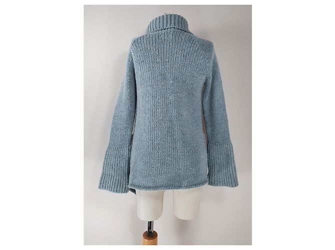 Odd Molly Strickjacke in Blau aus Wolle und Alpaka - Ansicht 4