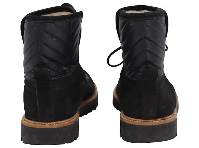 Stivaletto Ganni Edna in camoscio nero - vista 5