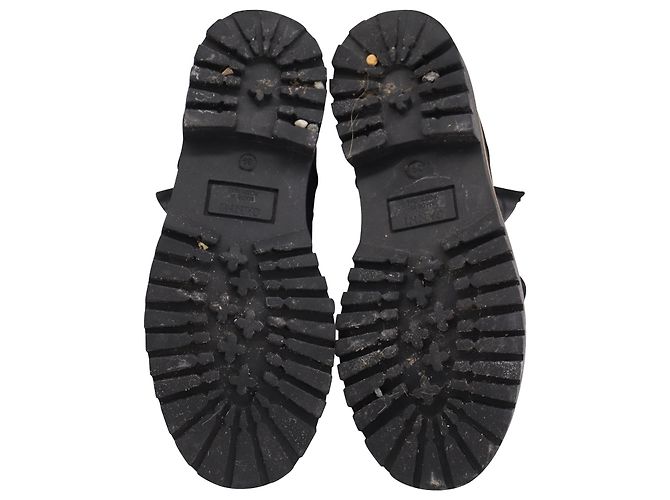 Stivaletto Ganni Edna in camoscio nero - vista 6