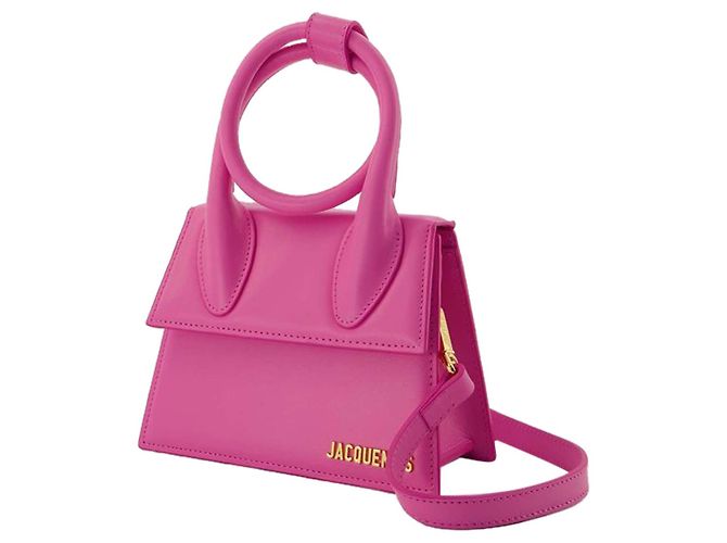 Borsa Le Chiquito Bow - Jacquemus - Rosa - Pelle - vista 2