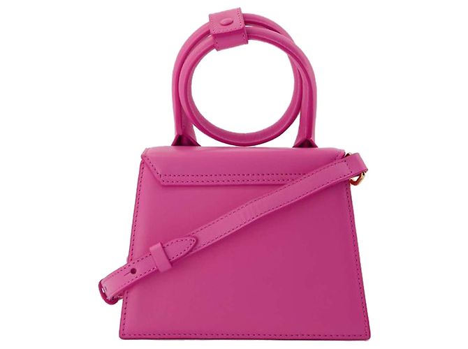 Borsa Le Chiquito Bow - Jacquemus - Rosa - Pelle - vista 3