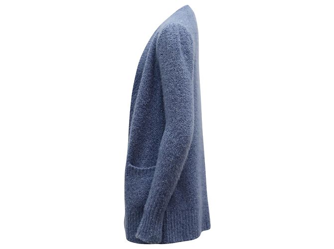 Marc by Marc Jacobs CO Open Cardigan aus blauem Kaschmir - Ansicht 2