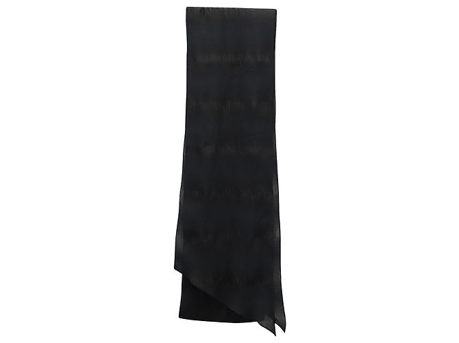 Rachel Comey Jumpsuit mit Gürtel aus schwarzer Seide - Ansicht 5