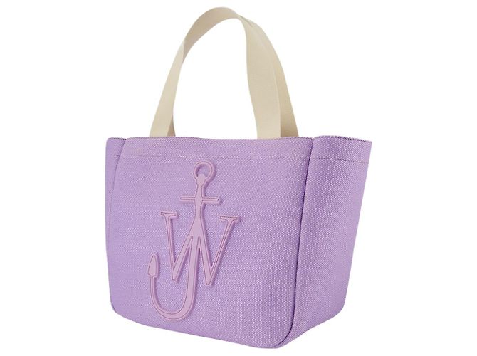 JW Anderson Sac cabas Cabas - J.W. Anderson - Lilas - Coton - vue 2