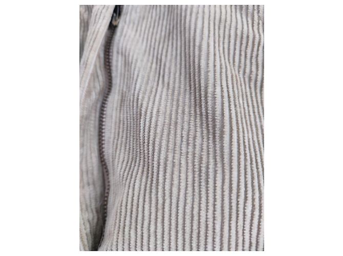 Falda Fendi de algodón caqui - vista 16