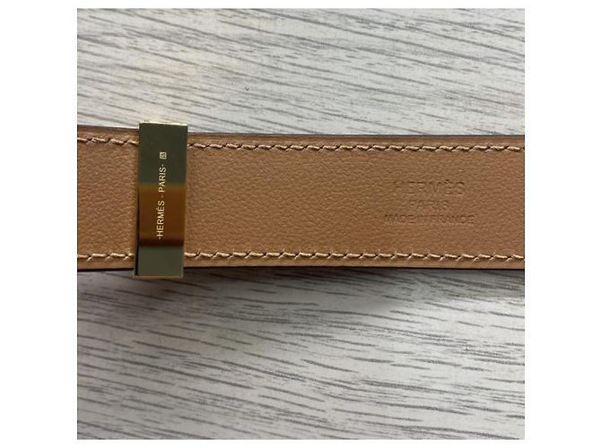 Hermès Collier De Chien 24 Gürtel Rosa Leder Pink - Ansicht 3