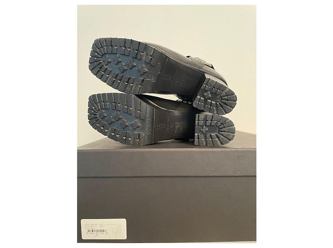Botines R13 de cuero negro - vista 4