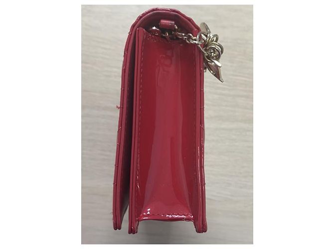 Pochette Lady Dior Dior Rosso Vernice - vista 2