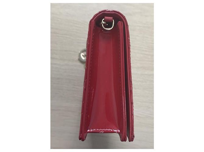 Pochette Lady Dior Dior Rosso Vernice - vista 4