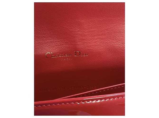 Pochette Lady Dior Dior Rosso Vernice - vista 7