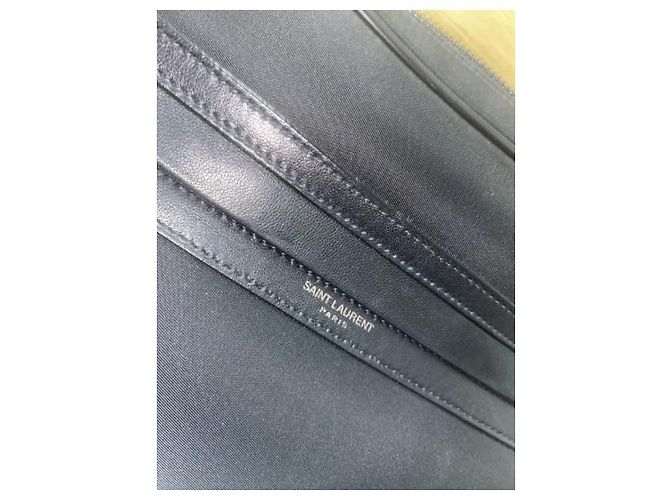 Sac Camera Saint Laurent Noir Nylon - vue 3