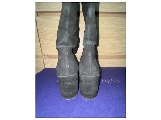 Botas mosqueteras Stuart Weitzman Tieland negras Negro - vista 3