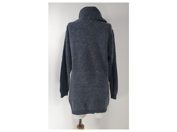 Autre Marque Jersey Polo Oversize Rombos DANIEL HECHTER Blanco Gris - vista 4