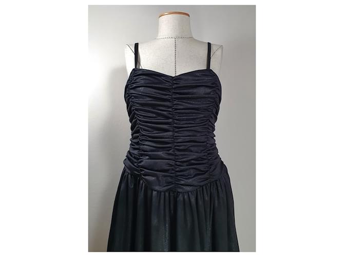 Acne Studios Schwarzes Polyester Kleid L - Ansicht 2