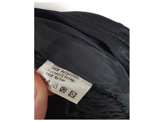 Acne Studios Schwarzes Polyester Kleid L - Ansicht 8