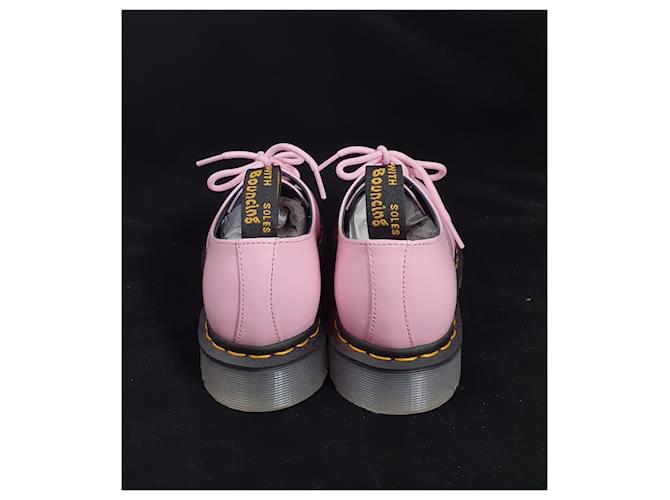 Dr. Martens Scarpe stringate in pelle Rosa 39 - vista 3