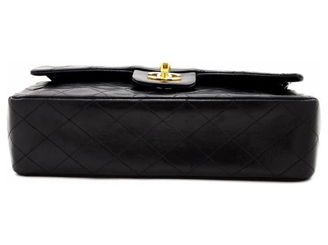 Borsa Chanel in pelle d'agnello nera Nero - vista 2