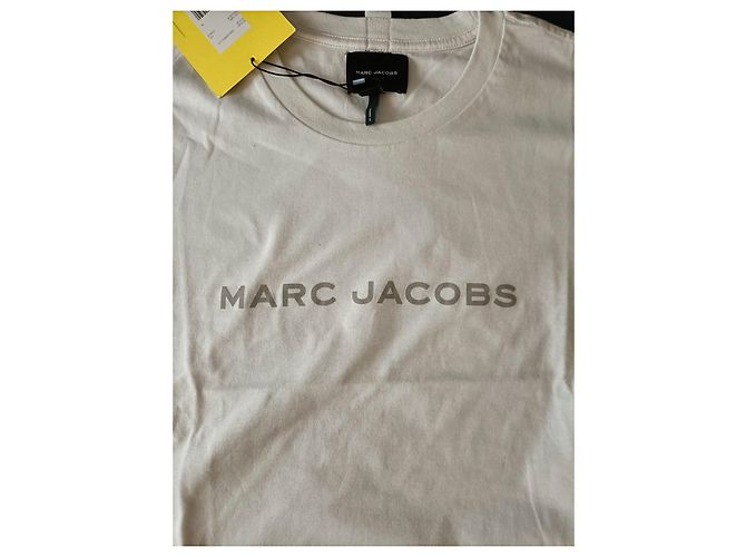 T-shirt Marc Jacobs con logo bianca in cotone Bianco - vista 5