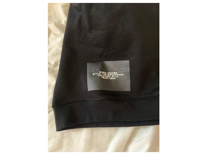 Sudadera Marc Jacobs con Logo Bordado Negra Negro - vista 4