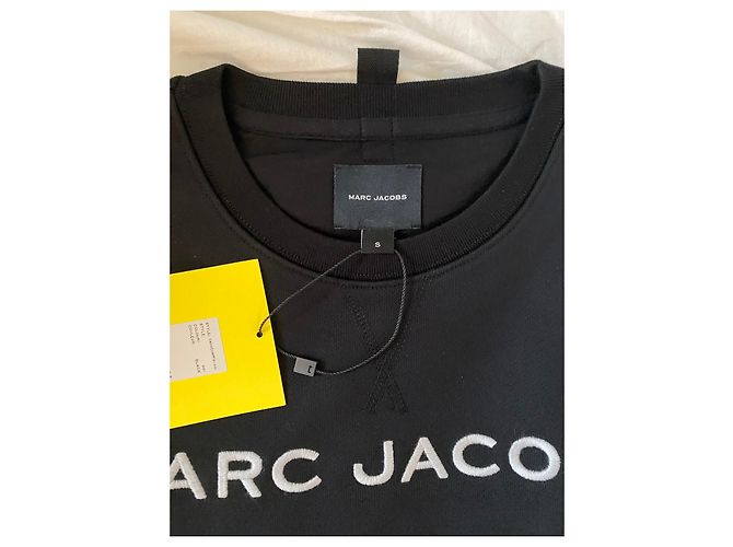 Sudadera Marc Jacobs con Logo Bordado Negra Negro - vista 5