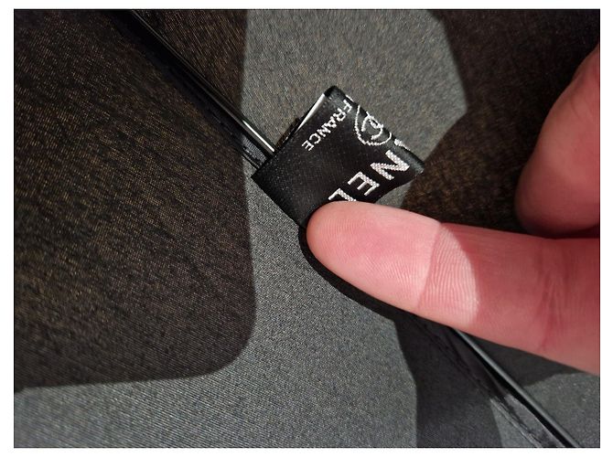 Chanel umbrella black leather handle - view 5