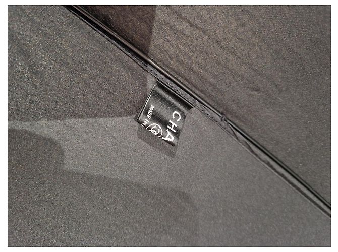 Chanel umbrella black leather handle - view 6