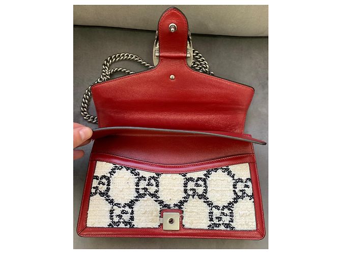 Borsa a mano Gucci Dionysus in tweed - vista 6