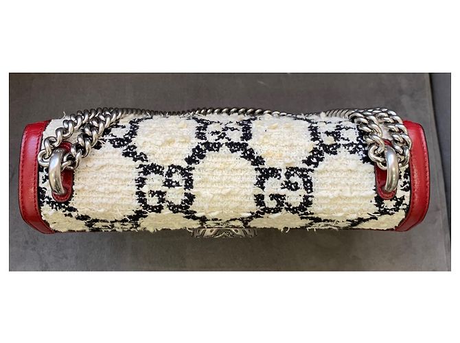 Borsa a mano Gucci Dionysus in tweed - vista 8