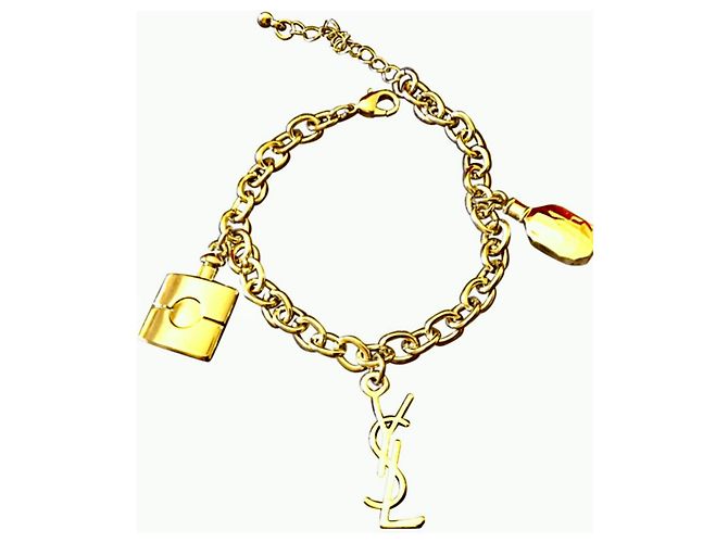 Bracciale Charms Yves Saint Laurent in acciaio - vista 3