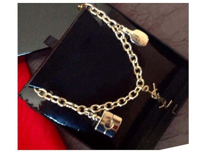 Bracciale Charms Yves Saint Laurent in acciaio - vista 4