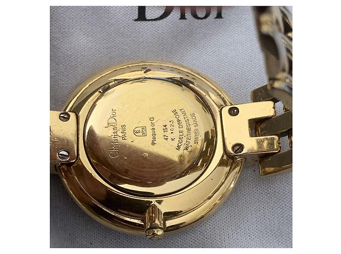 Christian Dior Damenuhr 18K Vergoldet - Ansicht 2