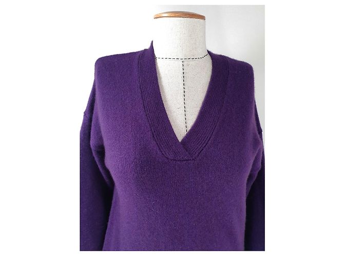 Autre Marque Jersey Maison Anje de cachemira morado Púrpura - vista 2