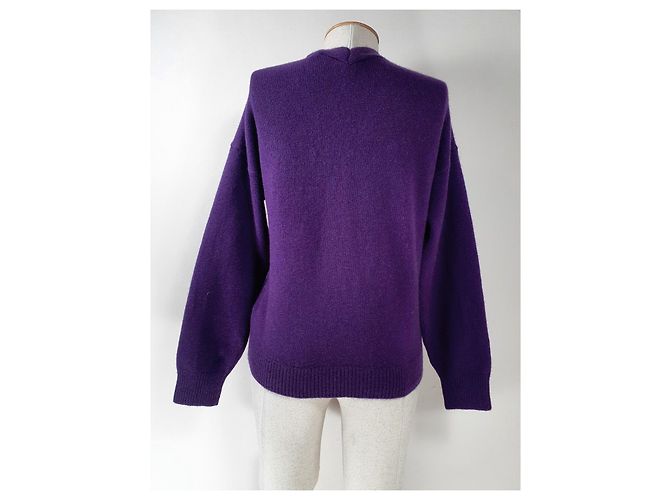 Autre Marque Jersey Maison Anje de cachemira morado Púrpura - vista 4