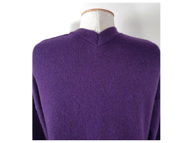Autre Marque Jersey Maison Anje de cachemira morado Púrpura - vista 5