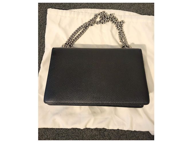 Borsa a tracolla piccola Dionysus Gucci Nero - vista 3
