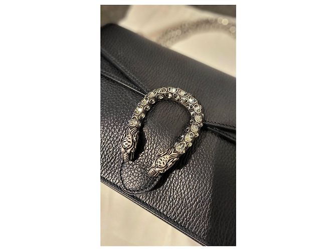 Borsa a tracolla piccola Dionysus Gucci Nero - vista 4