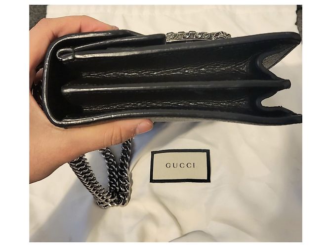 Borsa a tracolla piccola Dionysus Gucci Nero - vista 5