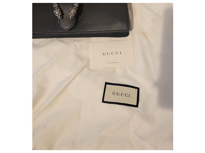 Borsa a tracolla piccola Dionysus Gucci Nero - vista 9
