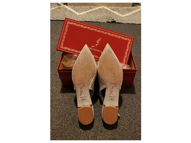 Rene Caovilla Ballerinas aus Lackleder und Kristall Mehrfarben - Ansicht 3