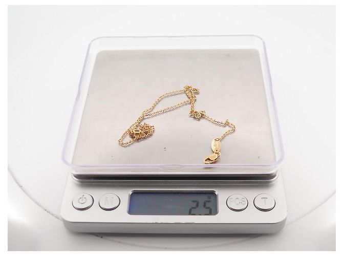 NUOVA COLLANA REDLINE PURE 36 alla 38cm in oro giallo 18k e diamante 0.10CT NUOVO - vista 5