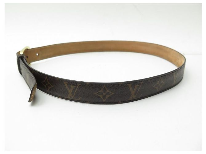 LOUIS VUITTON ELLIPSENGÜRTEL 30Mm M6919 T90 IN BRAUNEM GÜRTEL-MONOGRAMM-LEINWAND - Ansicht 2
