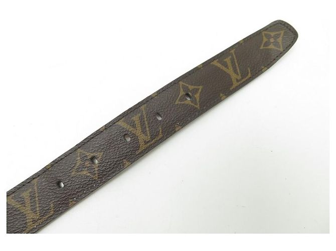 LOUIS VUITTON ELLIPSENGÜRTEL 30Mm M6919 T90 IN BRAUNEM GÜRTEL-MONOGRAMM-LEINWAND - Ansicht 4